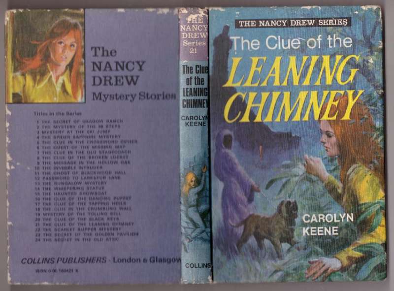 The Clue of the Leaning Chimney (Nancy Drew 26) --  Carolyn Keene