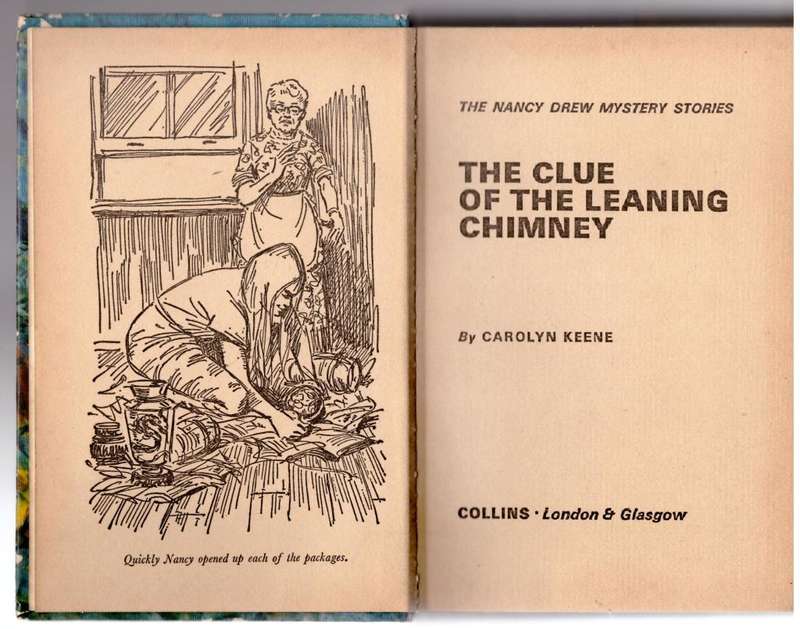 The Clue of the Leaning Chimney (Nancy Drew 26) --  Carolyn Keene