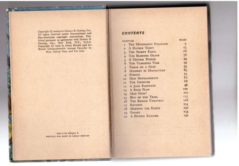 The Clue of the Leaning Chimney (Nancy Drew 26) --  Carolyn Keene