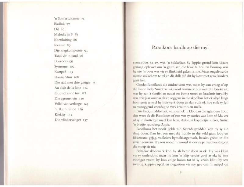Oulap se Blou: veertig kort vertellings   --  Chris Barnard