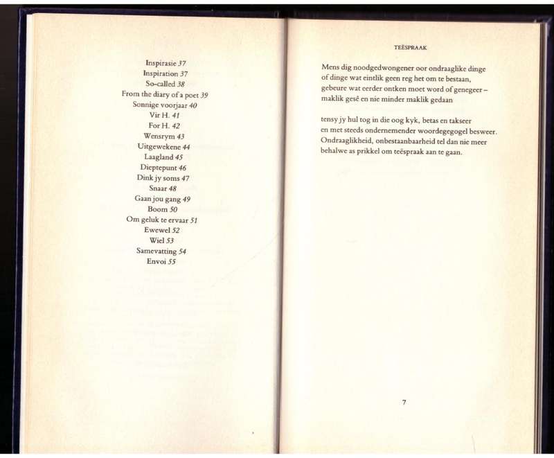 Respyt   --  Elisabeth Eybers