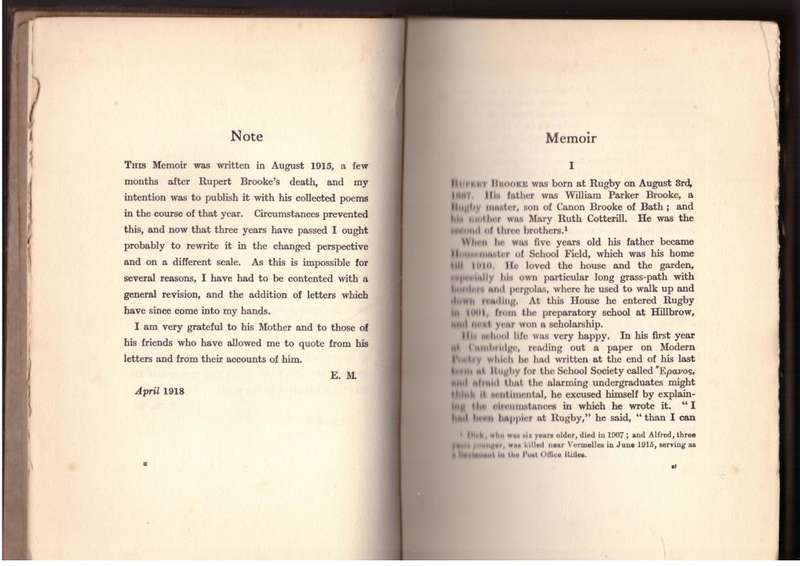 The Collected Poems of Rupert Brooke: With a Memoir