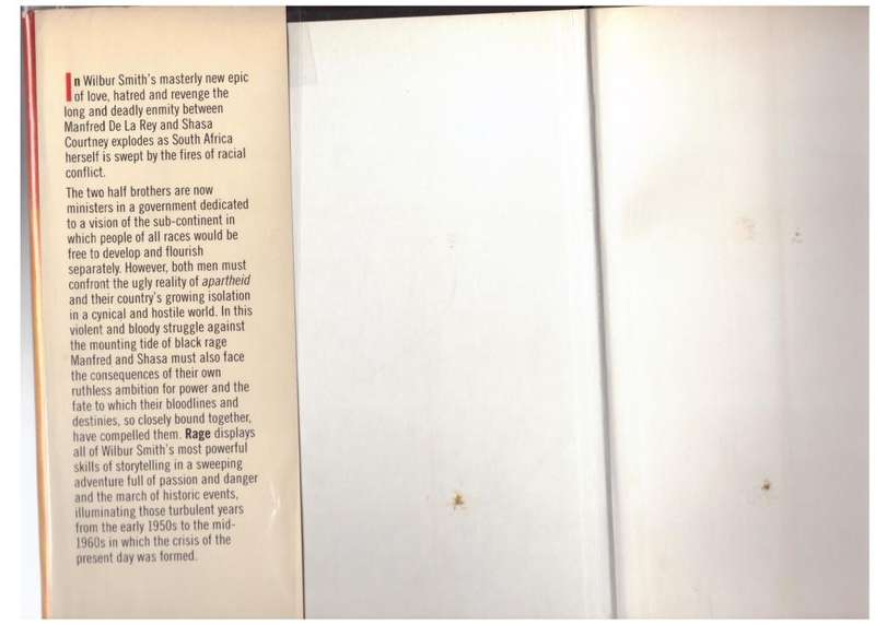 Rage -- Wilbur Smith