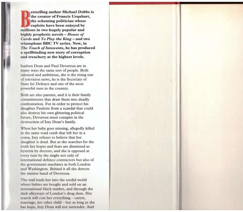 The Touch of Innocents  --  Michael Dobbs