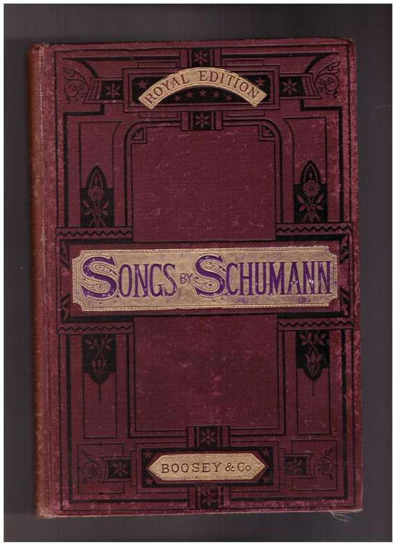 The Songs of Robert Schumann (Royal Edition): With German and English Words  --  J. L. Hatton[Ed.]