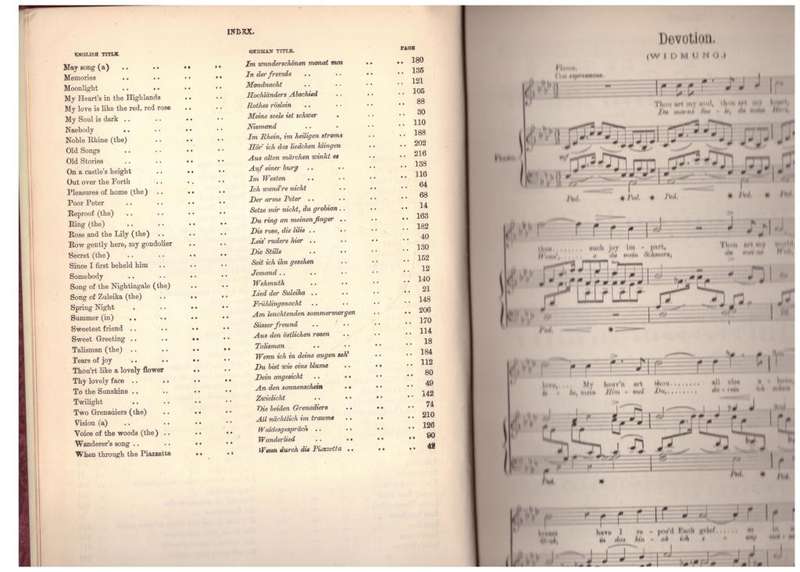 The Songs of Robert Schumann (Royal Edition): With German and English Words  --  J. L. Hatton[Ed.]