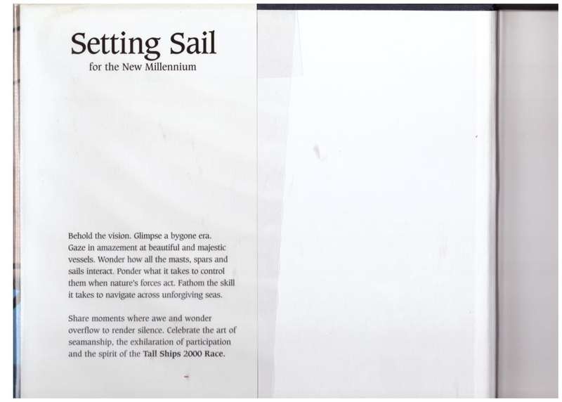 Setting Sail for the New Millennium  --   Ian Macdonald-Smith