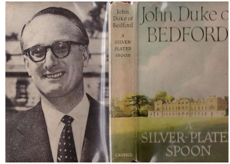 A Silver-plated spoon  --  John, Duke of Bedford