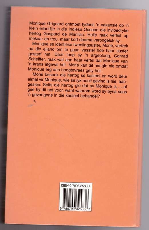 Terugkoms van die Hertogin - Frieda de Villiers