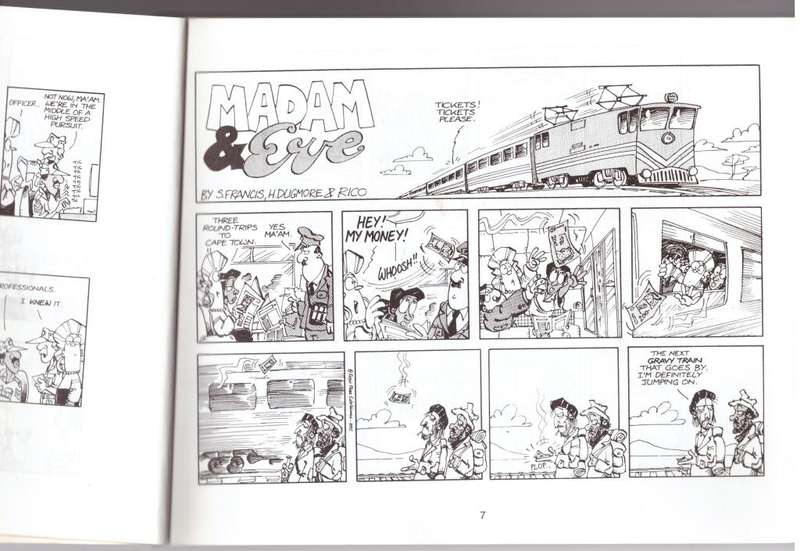 Somewhere over the Rainbow Nation: the Fourth Madam & Eve --  S. Francis, Rico, Harry Dugmore