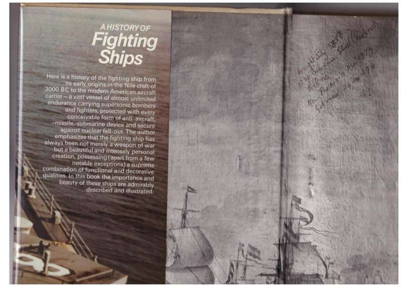 A History of Fighting Ships - Richard Hough