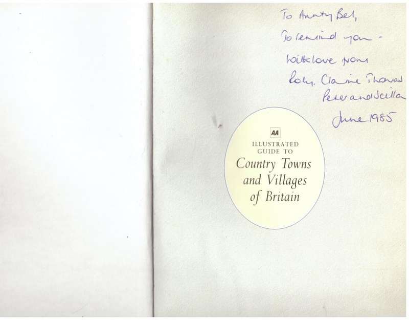 AA Illustrated Guide to Country Towns and Villages of Britain --    Geoffrey Berry et al.