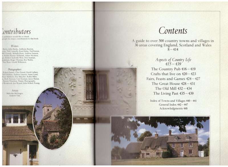 AA Illustrated Guide to Country Towns and Villages of Britain --    Geoffrey Berry et al.