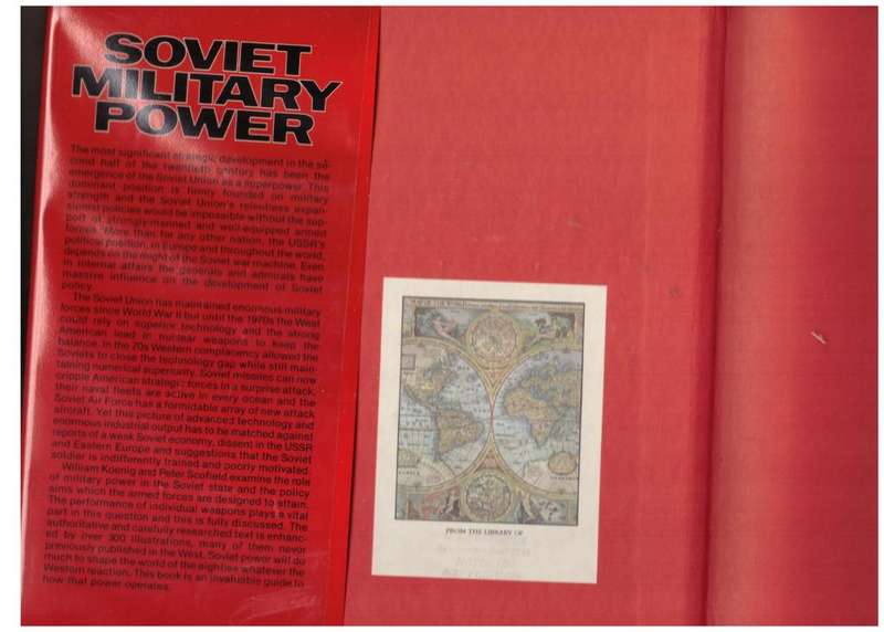 Soviet Military Power  --  William Koenig, Peter Scofield