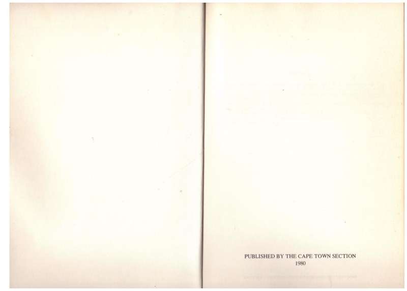 Index to the Journals of the Mountain Club of South Africa: Vols. 72-81, 1969 to 1978