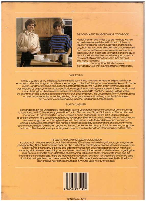 The South African Microwave Cookbook  --  Marty Klinzman, Shirley Guy