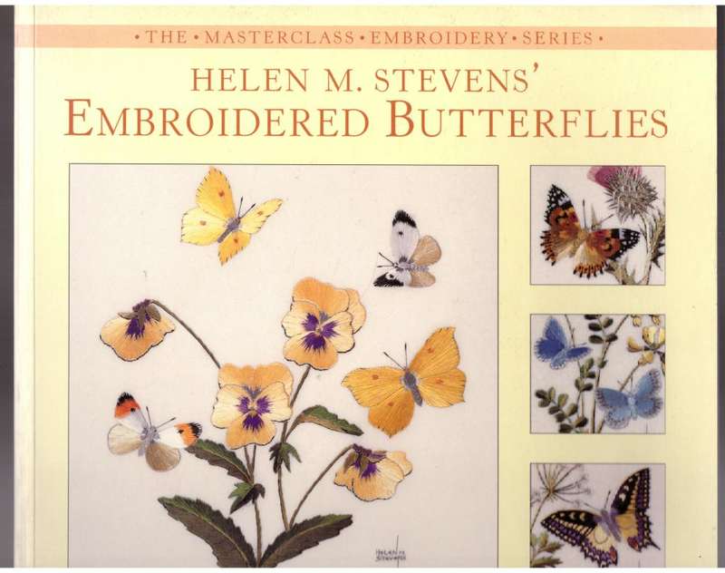 Helen M. Stevens` Embroidered Butterflies