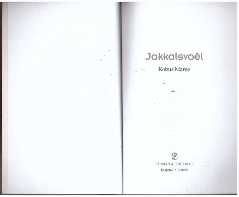 Jakkalsvoël --  Kobus Maree
