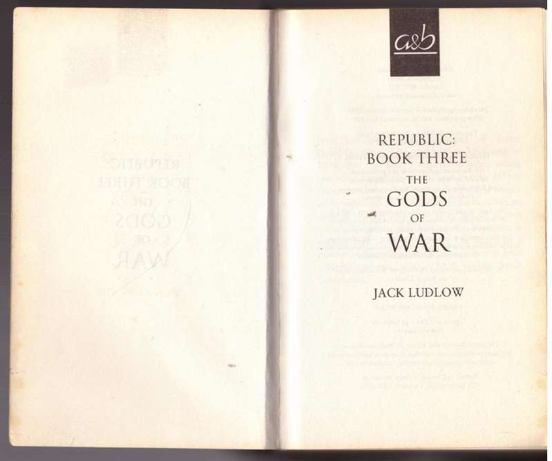 The Gods of War (Republic: Book 3)  -- Jack Ludlow