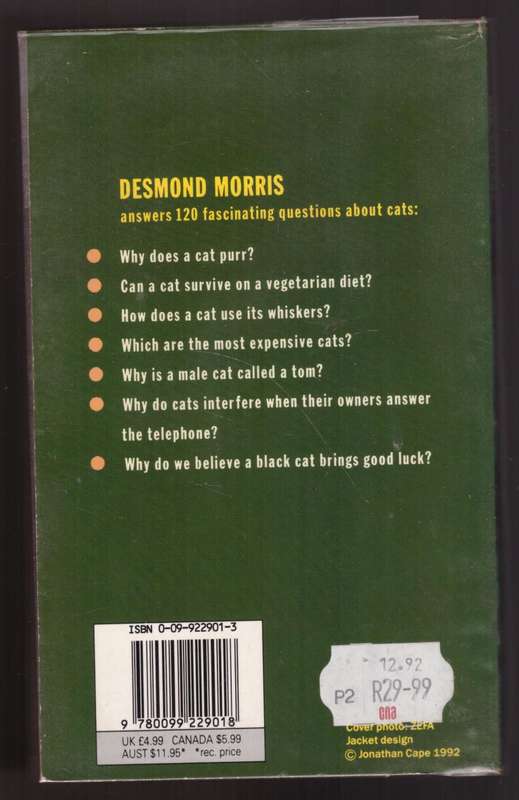 Catwatching And Catlore -- Desmond Morris