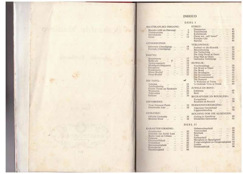 Beskaafde Maniere  --  Annette Terblanche
