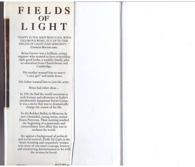 Fields of Light: Based on the True Story of Brian Grover and Ileana Petrovna -- Jim Rickards