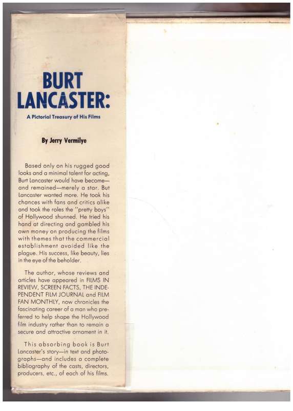 Burt Lancaster --  Jerry Vermilye