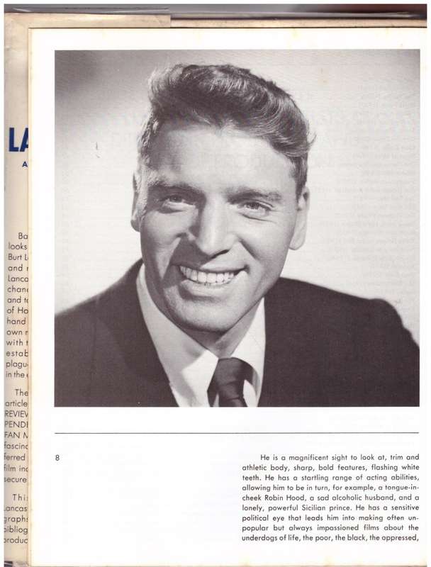 Burt Lancaster --  Jerry Vermilye