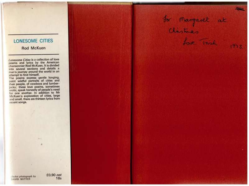 Lonesome Cities  -- Rod McKuen