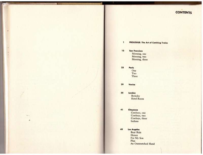 Lonesome Cities  -- Rod McKuen