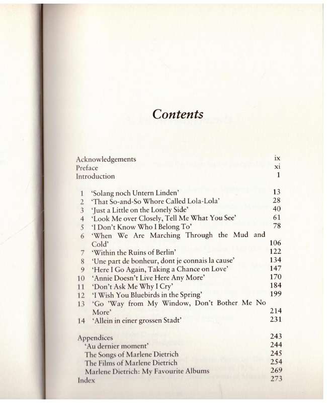Marlene Dietrich, My Friend: An Intimate Biography  -- David Bret