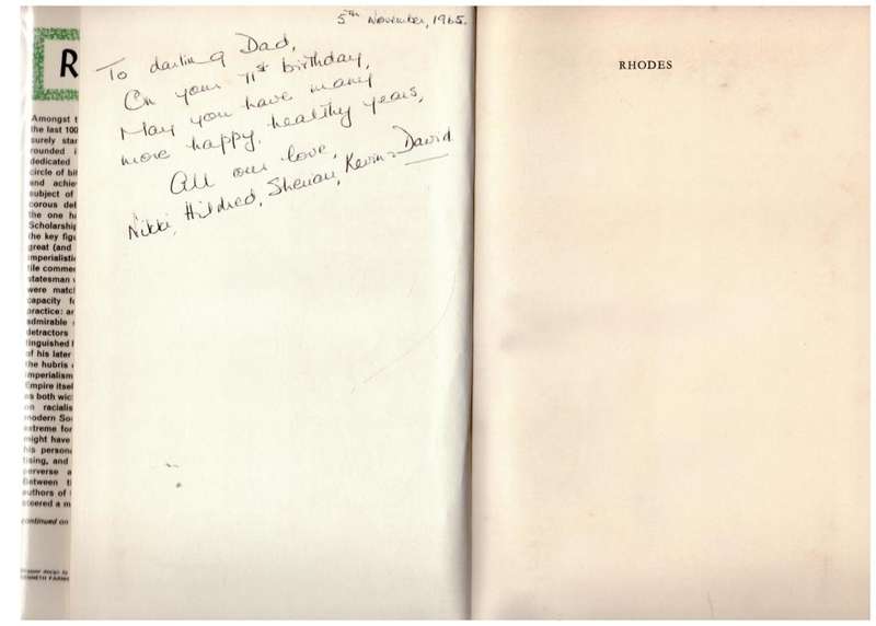 Rhodes  --  J. G Lockhart, C. M. Woodhouse