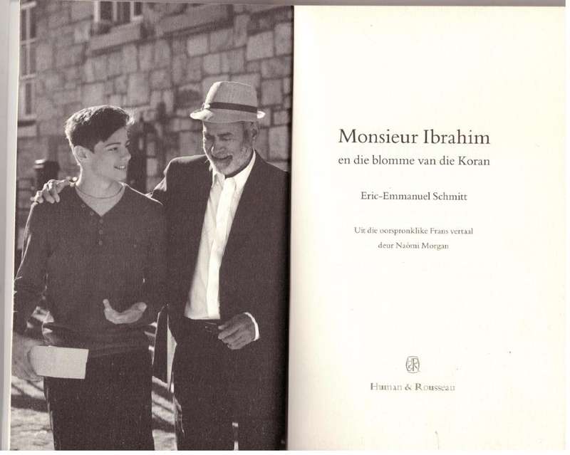 Monsieur Ibrahim en die blomme van die Koran -- Eric-Emmanuel Schmitt