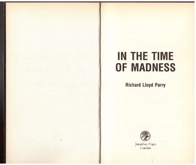 In the Time of Madness: Indonesia on the Edge of Chaos -- Richard Lloyd Parry