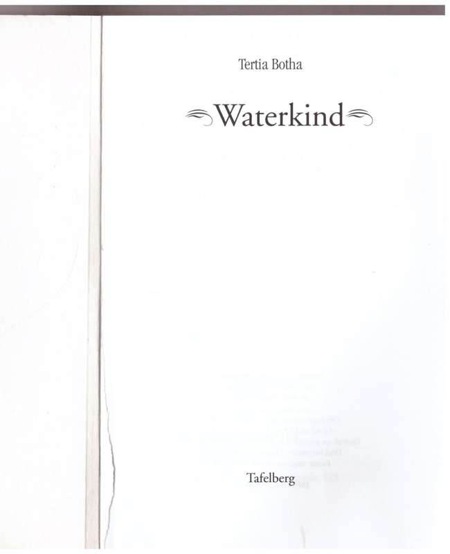 Waterkind  --   Tertia Botha