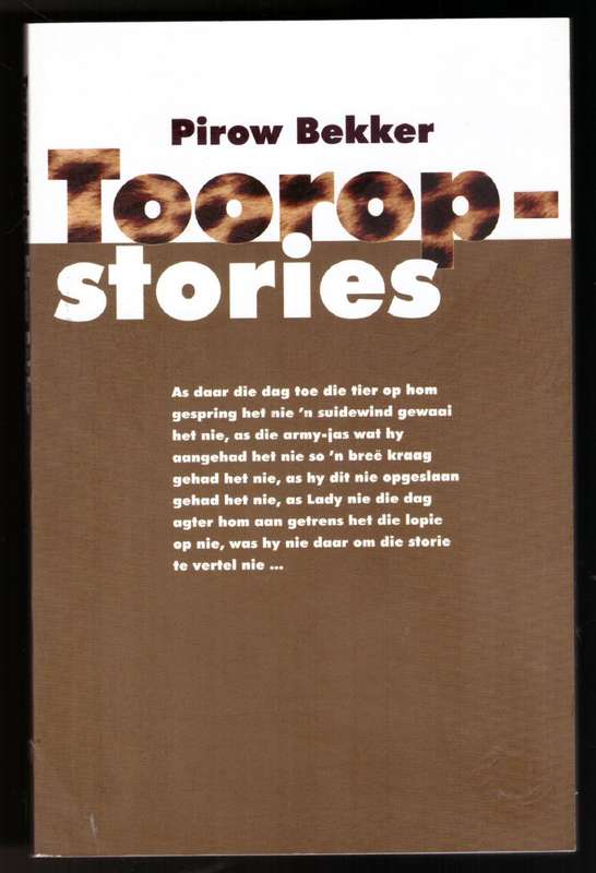 Toorop-Stories --  Pirow Bekker