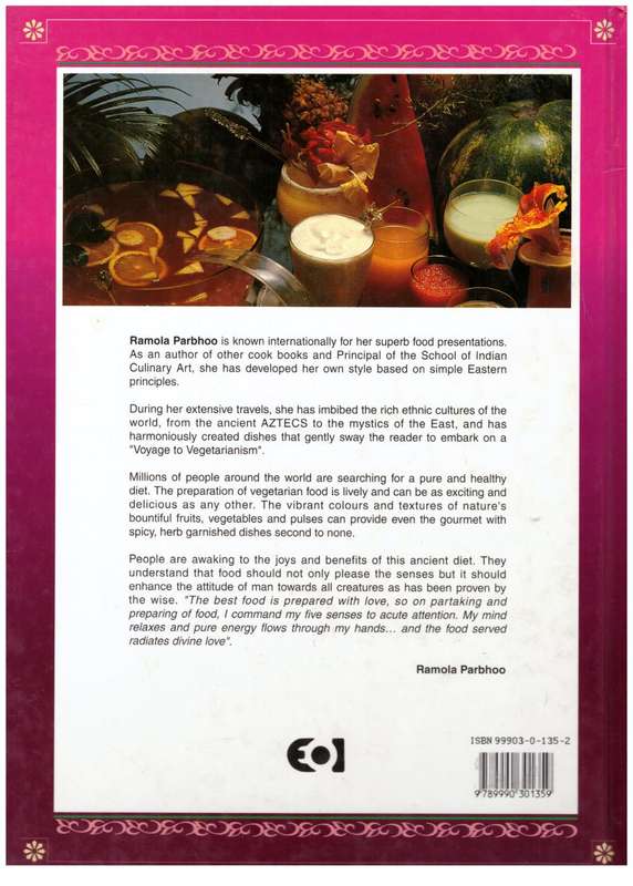 Voyage to Vegetarianism --  Ramola Parbhoo