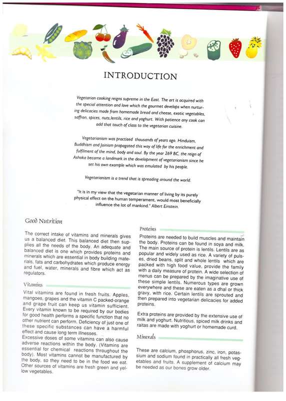Voyage to Vegetarianism --  Ramola Parbhoo