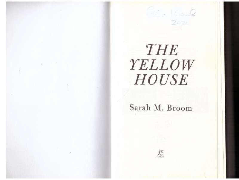 The Yellow House --  Sarah M. Broom
