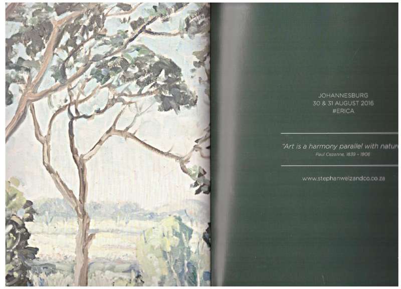 Fine Art & Collectables:  30 & 31 August 2016 (Auction Catalogue) -- Stephan Welz & Co