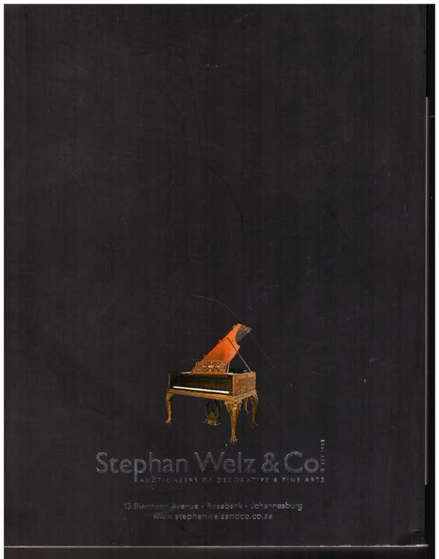 Decorative & Fine Arts:  November 2011 (Auction Catalogue) -- Stephan Welz & Co