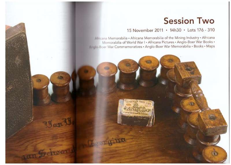 Decorative & Fine Arts:  November 2011 (Auction Catalogue) -- Stephan Welz & Co