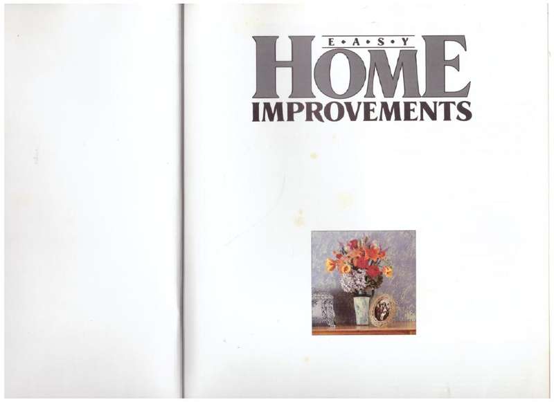 Easy Home Improvements - Sheridan Carter [Editor]