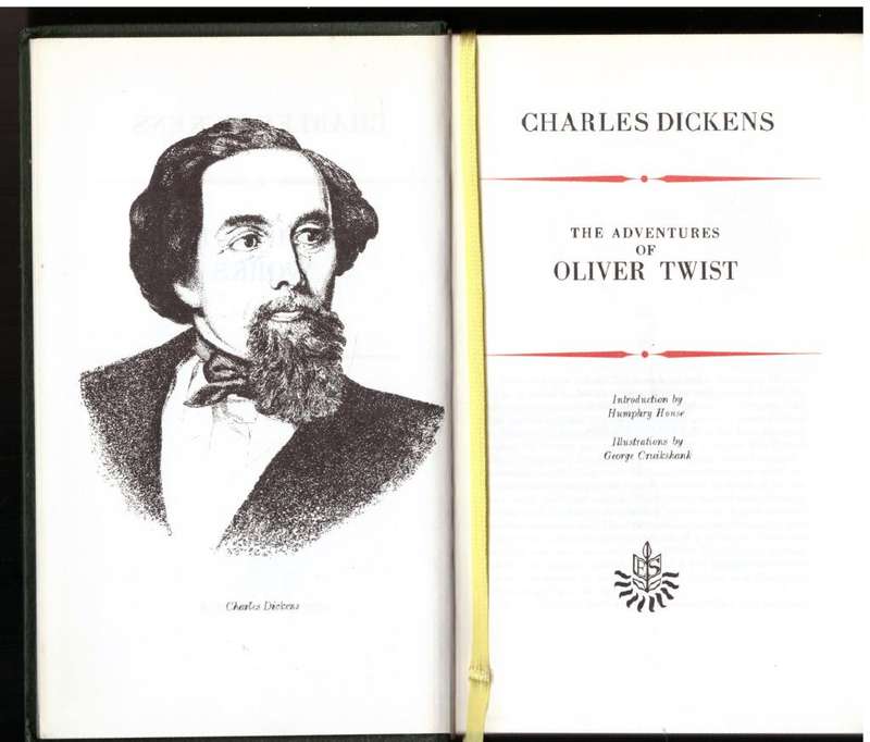 The Adventures of Oliver Twist -- Charles Dickens