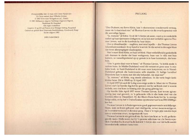 Nie van Kaviaar alleen -- Johannes Mario Simmel