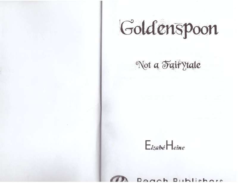 Goldenspoon: Not a Fairytale  --  Elzabe Heine **SIGNED**