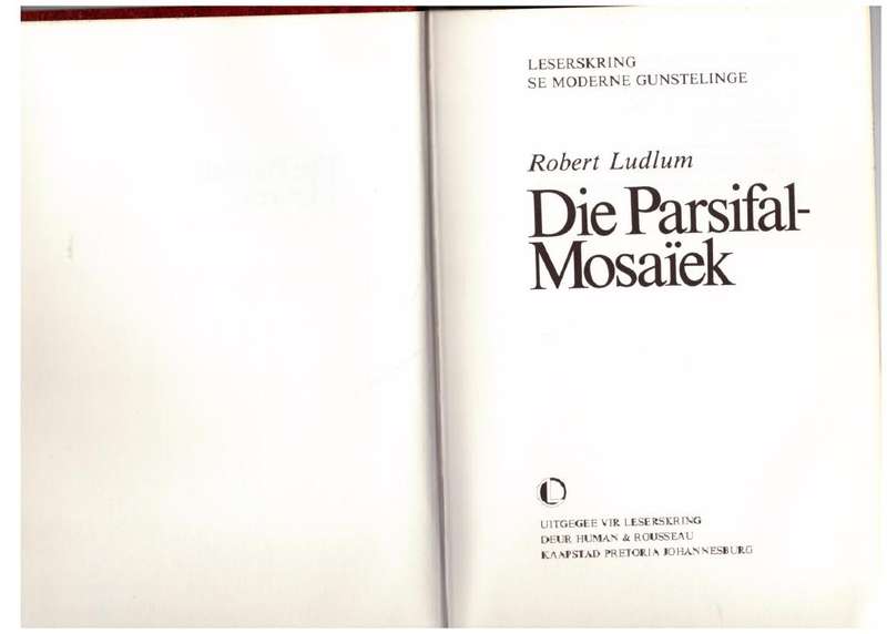 Die Parsifal-Mosaiek -- Robert Ludlum