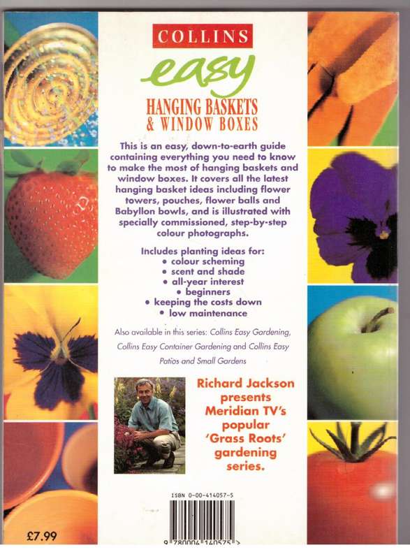 Easy Hanging Baskets & Window Boxes -- Richard Jackson, Carolyn Hutchinson