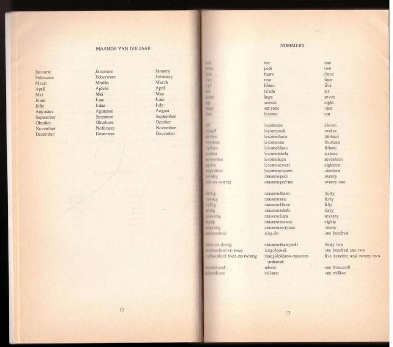 Kort Drietalige Sakwoordeboek: English, Xhosa, Afrikaans   --  G. M. Grobler