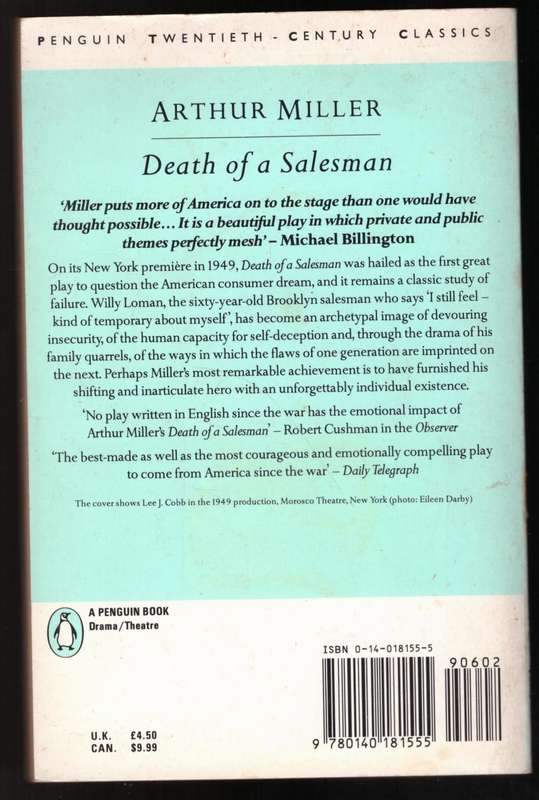 Death of a Salesman --  Arthur Miller